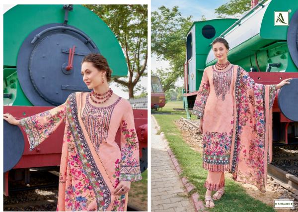 Alok Qurbat Edition 5 Cambric Cotton Designer Dress Material